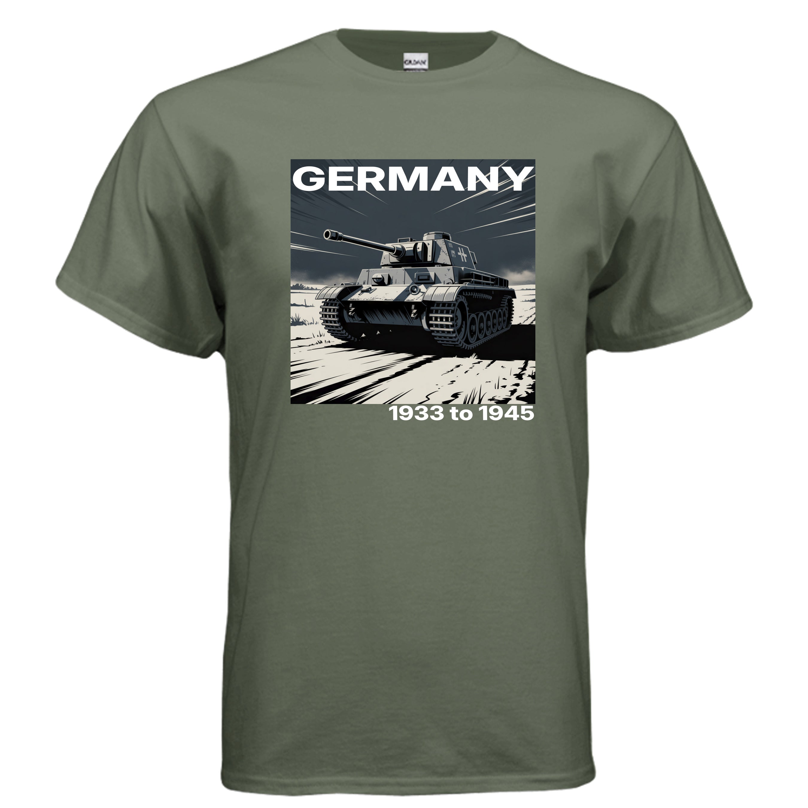 MILITARY GREEN - G200 - FRONT